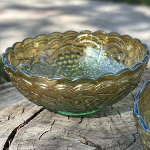 Imperial Grape Glass Helios Carnival Bowls